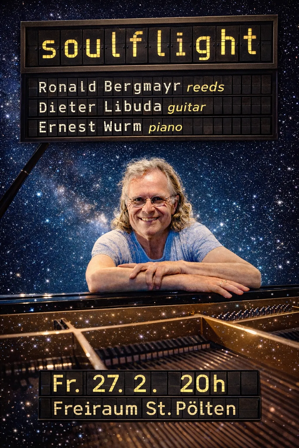 ERNEST WURM Konzertprogramm für Festivals, Clubkonzerte oder Veranstaltungsreihen mit gehobenen künstlerischem Anspruch.